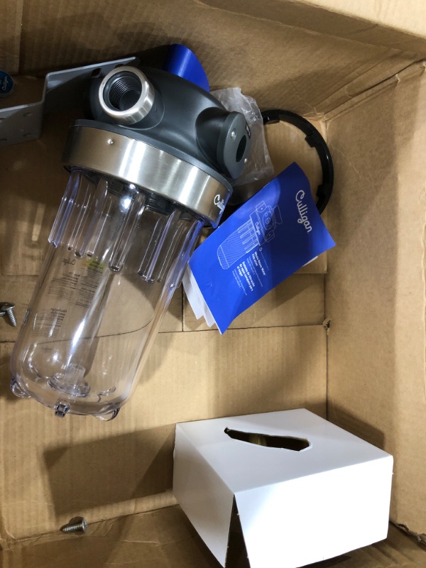 Photo 2 of Culligan WH-HD200-C Whole House Water Filter System 1” Inlet/Outlet – Improve Tap Water Taste, Remove Sediment, Protect Appliances
