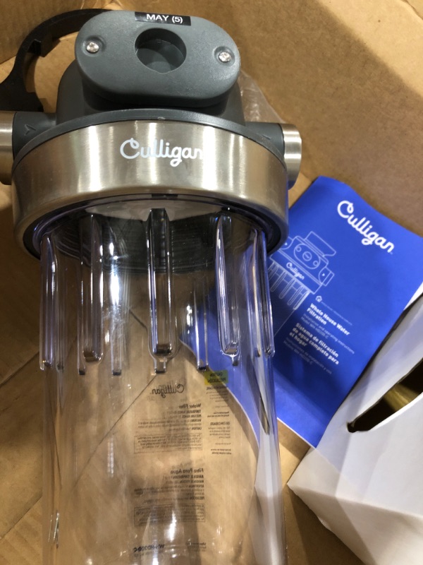 Photo 3 of Culligan WH-HD200-C Whole House Water Filter System 1” Inlet/Outlet – Improve Tap Water Taste, Remove Sediment, Protect Appliances
