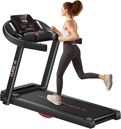 Photo 1 of Horizon Fitness T101 Folding Treadmill with Incline for Running and Walking with Bluetooth Connectivity 300 lb Capacity, Running Machine for Home Exercise