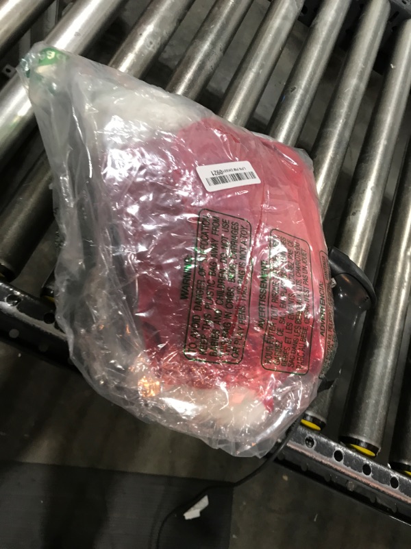 Photo 1 of Geyoga Women's Santa Claus Costume Set Velvet Dress with Belt Women's Xmas Striped Tights Santa Hat Set Dress Cosplay(Large,Red)