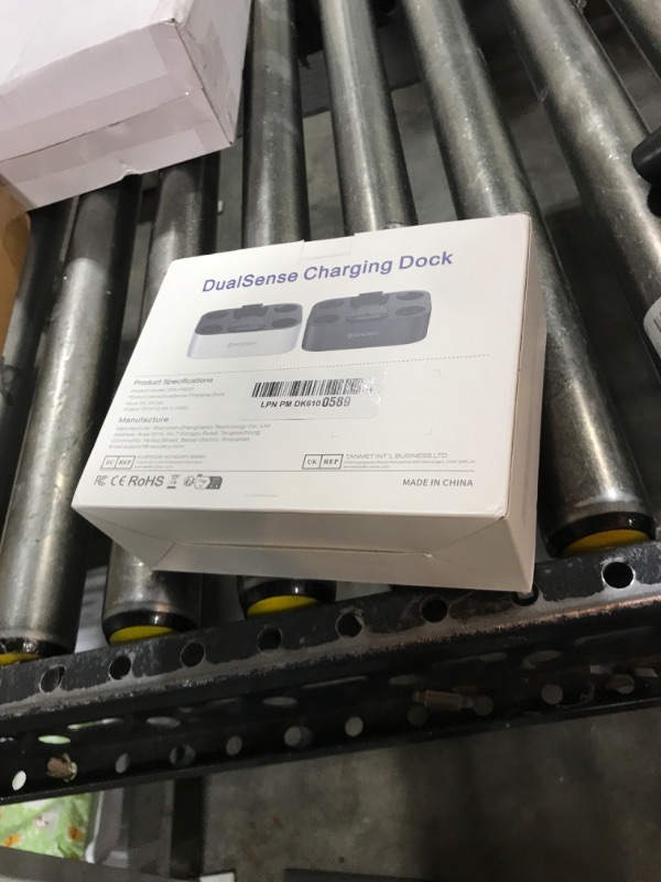 Photo 1 of NEWDERY PS5 Controller Charger Station Compatible with Dualsense Edge Controller, Fast Charging Dock Stand with Cable, Dual Controller Charging Station for PlayStation 5 & Edge Controller