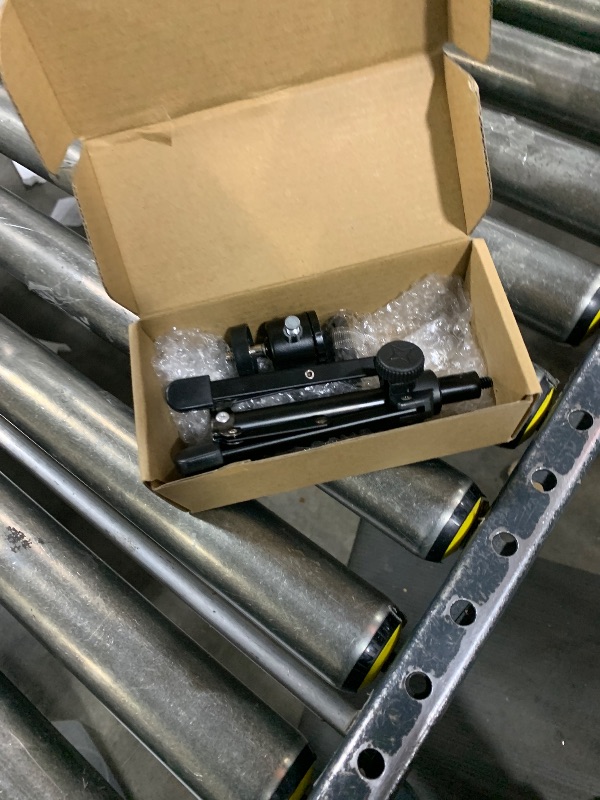 Photo 1 of JCWINY Mini Projector Stand, Table Top Mini Projector Tripod Stand with Tilt Angle Adjustable Small Tripod for Projector Mini, Cameras, DSLR, Smartphones