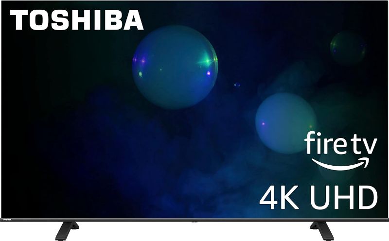 Photo 1 of TOSHIBA 50-inch Class C350 Series LED 4K UHD Smart Fire TV with Alexa Voice Remote (50C350LU, 2023 Model)
