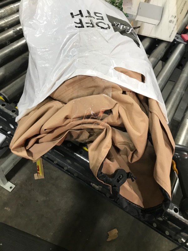 Photo 1 of beige tarp cover 