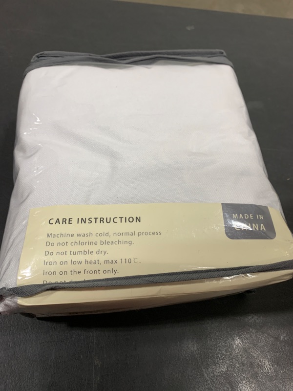 Photo 1 of 100% Blackout Shield Linen Blackout Curtains 120 inches Long,Back Tab/Rod Pocket Thermal Insulated Blackout Curtains for Bedroom/Living Room,Energy Efficient Drapes,52" W x 120" L,Bright White