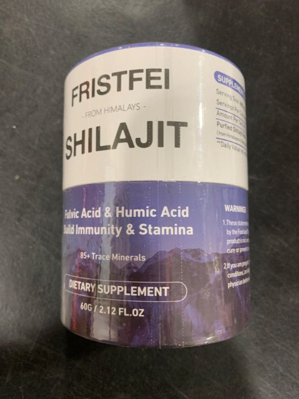 Photo 1 of 100% Pure Shilajit Resin - Organic Himalayan Shilajit for Men & Women | Rich in Fulvic Acid & 85+ Trace Minerals | Shilajit Pure Himalayan Organic