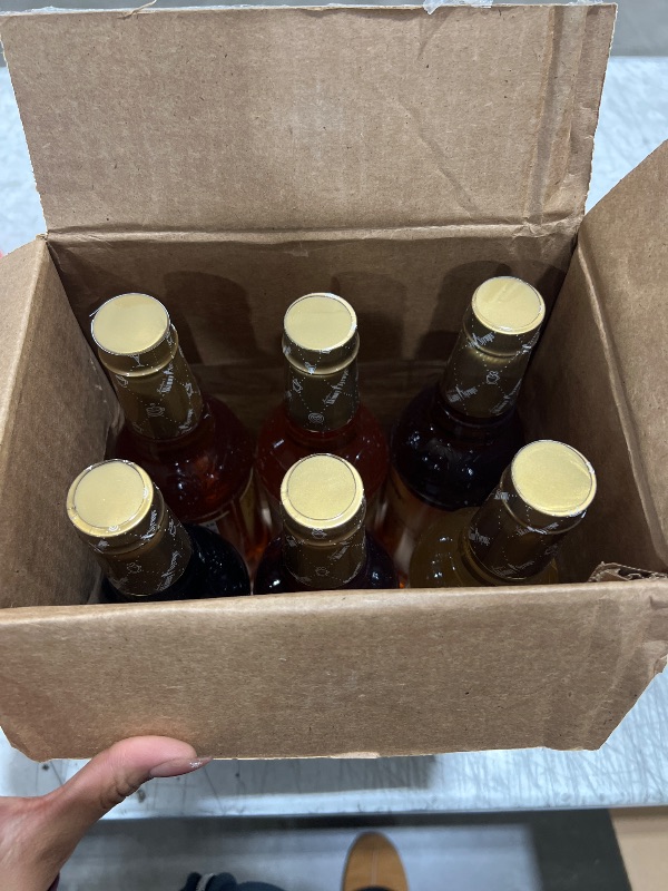 Photo 1 of Jordan's Skinny Syrups Sugar Free Coffee Syrup, Vanilla, Salted Caramel, Hazelnut, Mocha, Butter Toffee, and Caramel Syrups, Zero Calorie Flavoring, 25.4 Fl Oz (Pack of 6), Sampler Variety Pack bb 2026