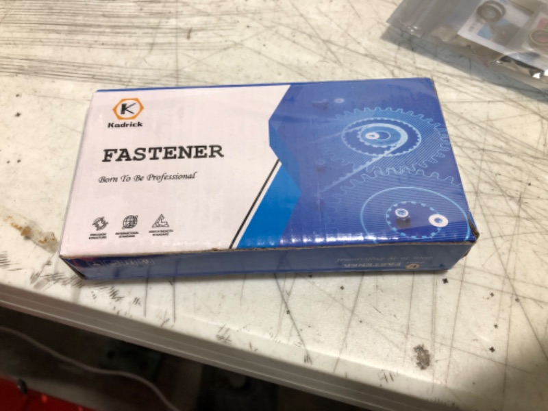 Photo 1 of Kadrick Metric Screws Assortment,340 Pcs M3 Screw Kit, Suitable for 3D Printer DIY, 12.9 Grade Alloy Steel Hex Socket Head Cap Bolts Nuts Kit, Black Zinc Plated