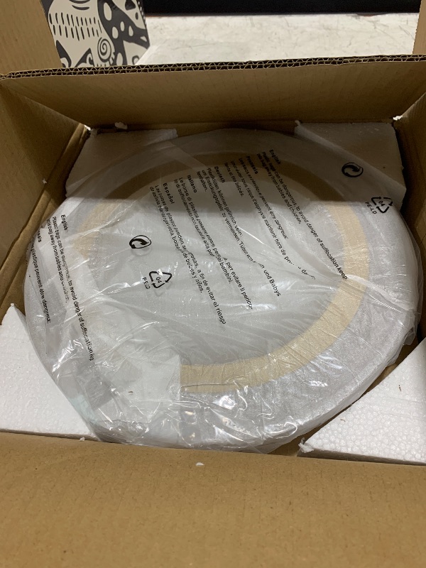 Photo 1 of UOFUS 28W Gold LED Flush Mount Ceiling Light 12inch Modern Round Ceiling Light Fixture 3000K-6000K Dimmable Super Bright Circle Ceiling Lamp for Bedroom Kitchen Bathroom Entryway Hallway Stairwell