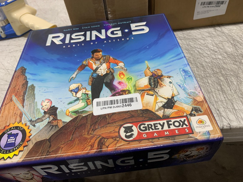 Photo 2 of Grey Fox Games Rising 5 Board Game