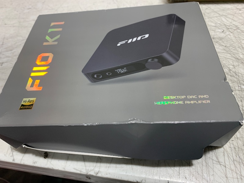 Photo 2 of FIIO K11 Desktop 1400W Power Balanced Headphone DAC & Amplifier 384kHz/24Bit DSD256 for Home Audio/PC 6.35mm/4.4mm/RCA/Coaxial/Optical (Black)