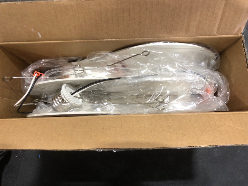 Photo 1 of Sunco 4 Pack Retrofit LED Recessed Lighting 6 Inch, 5000K Daylight, Dimmable Can Lights, Baffle Trim, 13W=75W, 1050 LM, Damp Rated - ETL