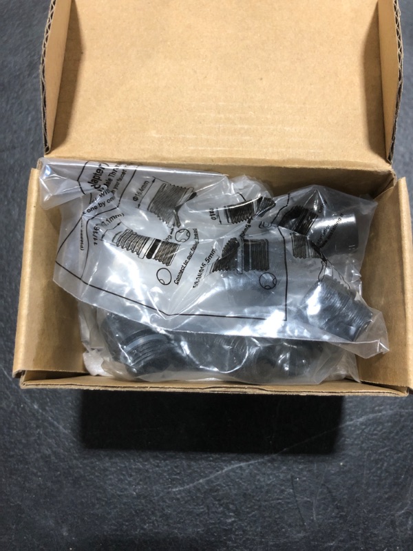 Photo 1 of Universal Kitchen Faucet Head Replacement CHROME Finish with 15 Adapter Kit Compatible with Kohler/Moen/Delta Faucet, 3 Function Pull Down Sink Faucet Spray Head