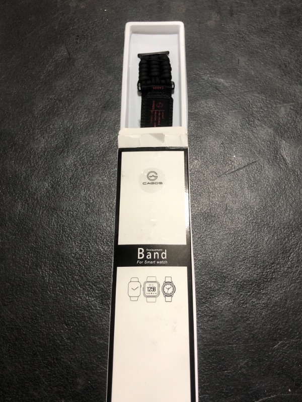 Photo 1 of CAGOS Nylon Band for Samsung Galaxy Watch Ultra Bands 47mm(2024), Rugged Breathable Braided Nylon Strap for Galaxy Watch Ultra Band Men Women Sport Wristband