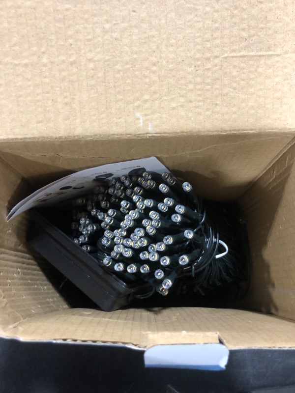 Photo 1 of 3 Sets Christmas Lights, 150 Count 33 FT Each Mini String Lights, Clear Green Wire Fairy Lights, 120V UL Certified Connectable Xmas Tree Lights for Holiday Patio Party Outdoor Decoration, Warm White