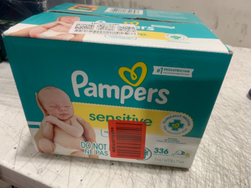 Photo 2 of Pampers Sensitive Baby Wipes 