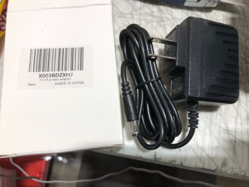 Photo 2 of NFGEKT 5V Power Supply Adapter for Cisco IP Phones SPA525G2, SPA504G, SPA508G, SPA303, SPA922, SPA942, and SPA962, SPA300, SPA500, CP500, SPA900, Cisco SPA Series