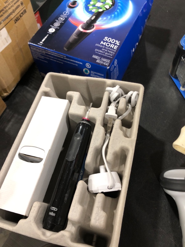 Photo 1 of Oral-B Smart 1500 Electric Power Rechargeable Battery Toothbrush, Black