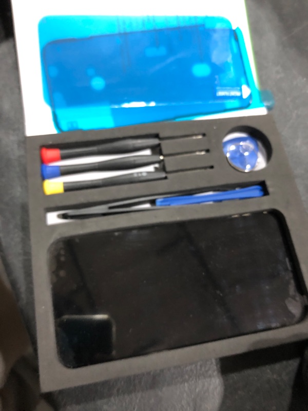 Photo 1 of FFtopu iPhone 12 Pro Max Screen Replacement Kit 6.7" LCD Display 3D Touch Full HD Digitizer Full Assembly Repair Kits Waterproof Frame Sticker+Screen Protector for A2342, A2410, A2412, A2411