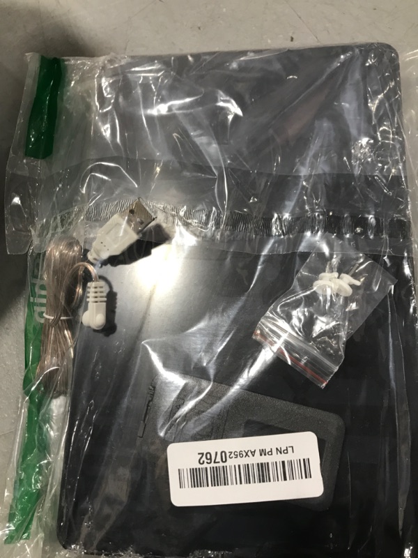 Photo 1 of Hournor Digital Clock, Digital Wall Clock with Remote Control, LED Clock Large Display with Date Week Temperature for Living Room Decor, Large Wall Clocks for Bedroom Office Gym Shop Garage (Green)