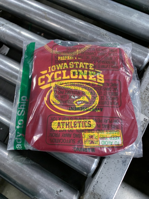 Photo 2 of Pets First Collegiate IOWA STATE CYCLONES Dog T-Shirt, X-Small. - Licensed Shirt for Pets Team Colored with Team Logos.- Premium Stretchable Materials for the Comfrot of your Dog & Cat.