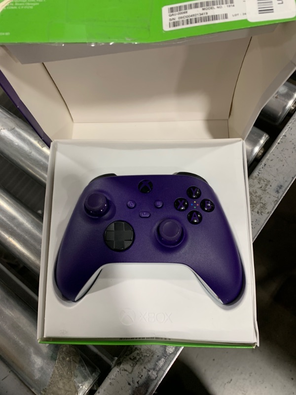 Photo 2 of Xbox Wireless Controller Astral Purple - Wireless and Bluetooth Connectivity - New Hybrid D-Pad - New Share Button - Featuring Textured Grip - Easily Pair and Switch Between Devices