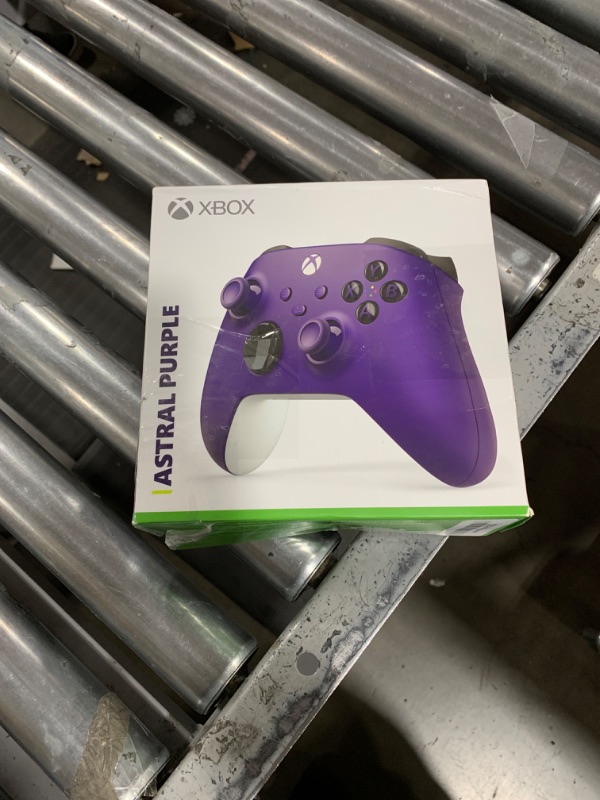 Photo 3 of Xbox Wireless Controller Astral Purple - Wireless and Bluetooth Connectivity - New Hybrid D-Pad - New Share Button - Featuring Textured Grip - Easily Pair and Switch Between Devices