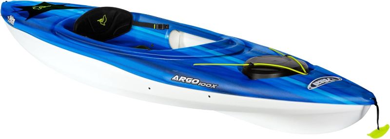 Photo 1 of Pelican Argo 100X EXO - Premium Sit-in Recreational Kayak - Exo Cooler Bag Included - 10 ft - Blue Coral
