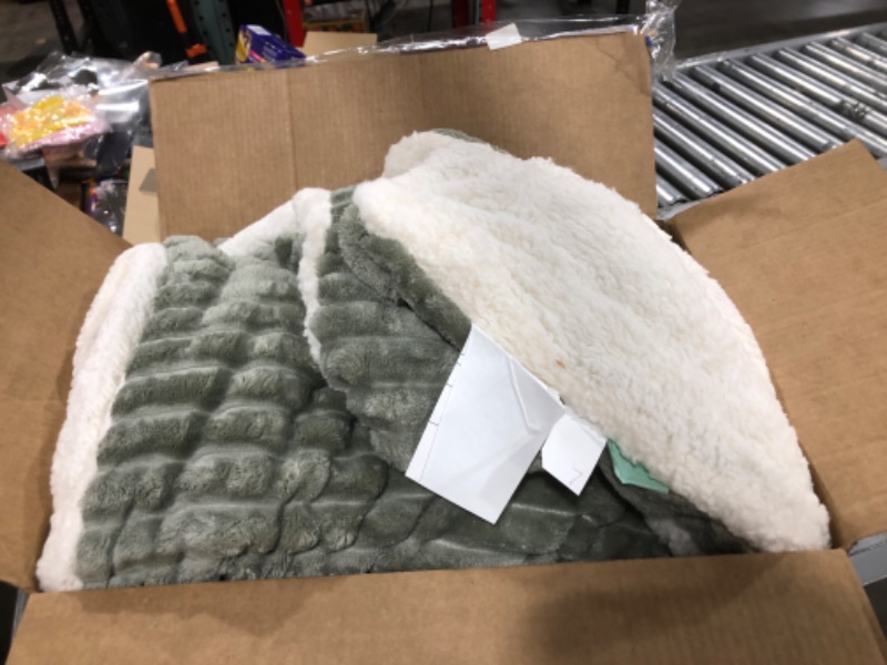 Photo 1 of Generic Fluffy Blanket, Size: Unknown