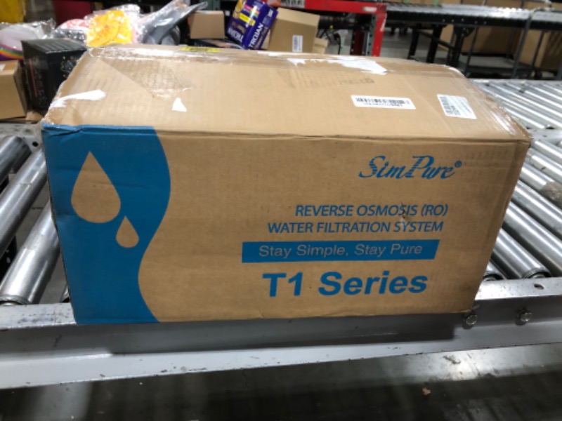 Photo 2 of SimPure Alkaline UV Reverse Osmosis System, NSF/ANSI 58 Certified, Tankless RO Water Filter System 400 GPD, pH+ Remineralization Water Filtration Under Sink, BPA Free, Built-in Pump