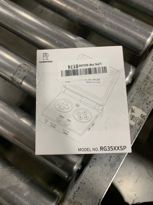 Photo 1 of RG35XXSP Retro Handheld Game Console, 3.5" IPS Fold Screen Linux OS 3300mAh Battery Video Game Player with 64+128G TF Card 10155 Games, Support 5G WiFi Bluetooth & HDMI TV Output