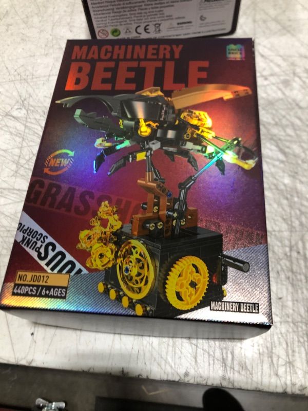 Photo 1 of UNCLE BRICK Insect Collection Animal Building Set,Insect Bug Easter Party Favors,with Linkable Components,Toys Crossing,Home Or Office Décor Sets for Boys 8-14,Compatible with Lego Insects(Scorpion)