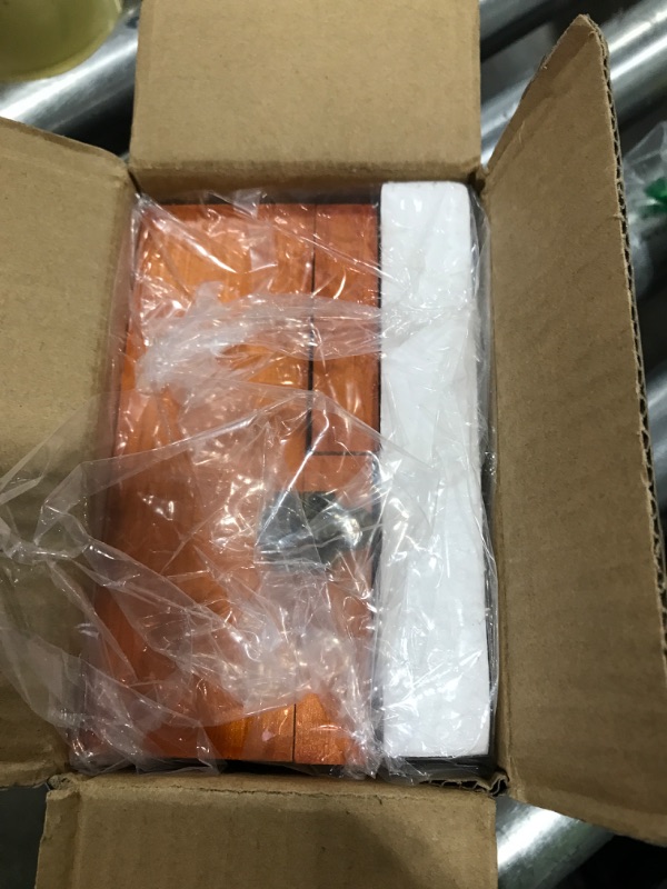 Photo 1 of Useless Box Leave Me Alone Machine Fully Assembled in Real Wood?Brown?