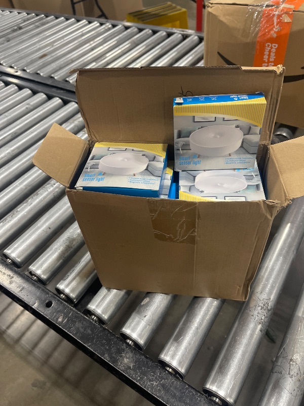 Photo 1 of Retisee 24 Pack Motion Sensor Light Rechargeable Night Light Battery Operated Closet Light Magnetic Cruise Ship LED Lights in Door for Home Bathroom Cabin Hallway