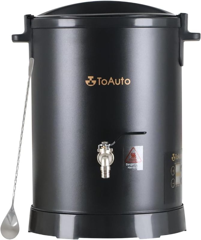 Photo 1 of TOAUTO 12Lbs Digital Wax Melter for Candle Making,Easy Pour Spout Large Electric Wax Melting Pot, Wax Melter with Accurate Temperature Control Panel,No Cloggy|Easy Clean for Production Soap Candle
