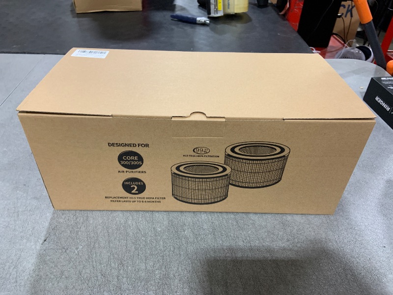 Photo 1 of HSIAMEN Toxin Absorber Filter Compatible with Levoit Core 300 & PuroAir 240 Air Purifier, 3-in-1 H13 True HEPA Core 300S P350 Core300-P Filters, Fit Part# Core 300-RF P350-RF, Green 2-Pack