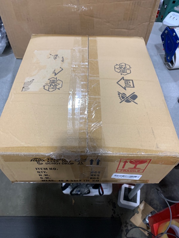 Photo 1 of haodengshi 35" White Ceiling Fan with Lights, Flower Ceiling Fan with Light Remote Control, 3 Light Color 6 Speeds Flush Mount Low Profile Ceiling Fan for Bedroom Kitchen