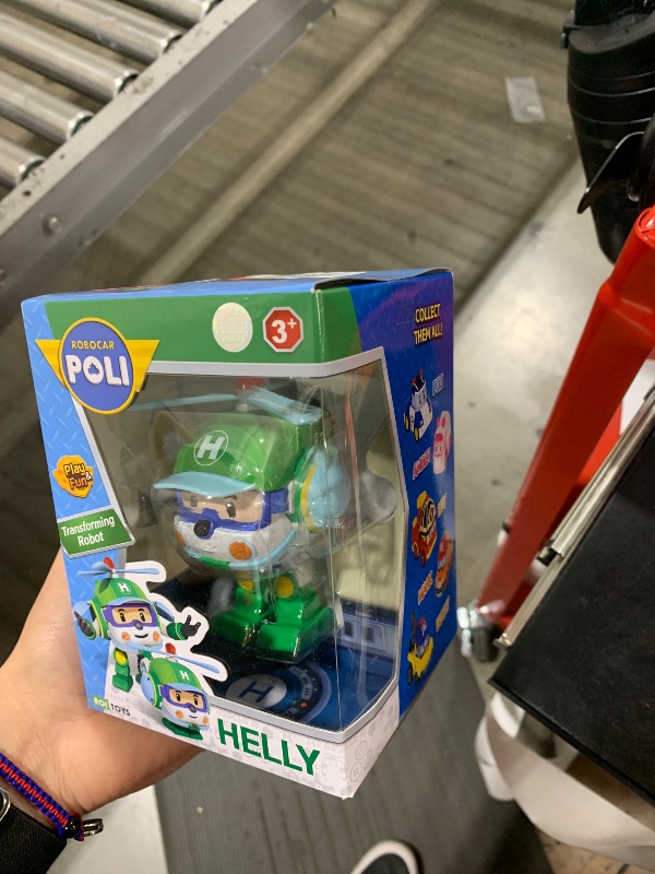 Photo 1 of Robocar Poli Transforming Robot, Helly 4" Transformable Helicopter Action Toy Figure Vehicles, Emergency Vehicle Playset, Holiday Birthday Rescue Car Toys Gift for Boys Girls Age 1 2 3 4 5