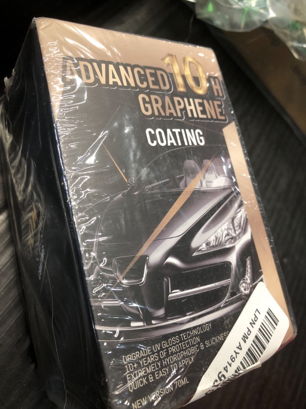 Photo 2 of ***FACTORY SEALED***
 Ceramic Coating for Cars (70ml) - 10H Graphene Coating for Car Detailing - 10+ Years of Long Lasting Protection - Ultra High Gloss & Shine, Extremely Hydrophobic