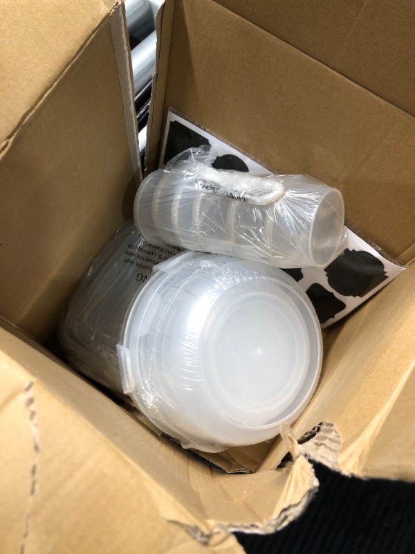 Photo 1 of ***FOR PARTS ONLY***(NON REFUNDABLE)
JSCARES 40 PCS Food Storage Containers with Lids Airtight (20 Lids &20 Containers) - Leakproof Meal-Prep Containers for Kitchen Storage Reusable Plastic Microwave/Dishwasher Safe with Labels & Pen