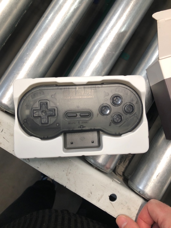 Photo 2 of (READ FULL POST) 8Bitdo Sn30 2.4G Wireless Gamepad for Original SNES/Sfc (Transparent Edition)