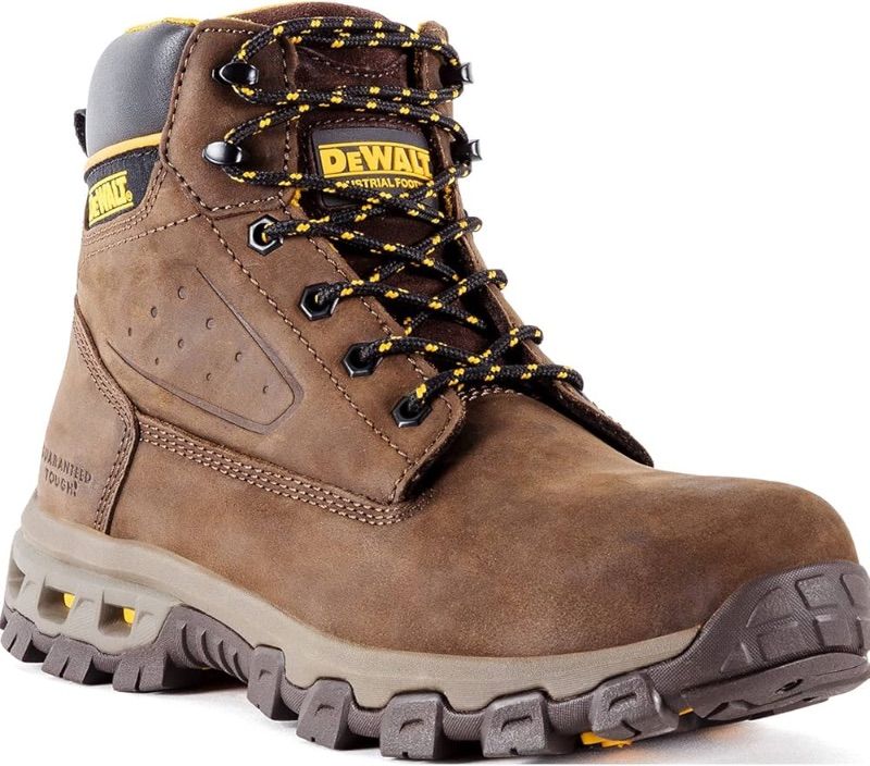 Photo 1 of ***SEE NOTES BEFORE BIDDING***
DEWALT Men's Halogen Steel Toe Boots, Palm Crazy Horse (size 12)