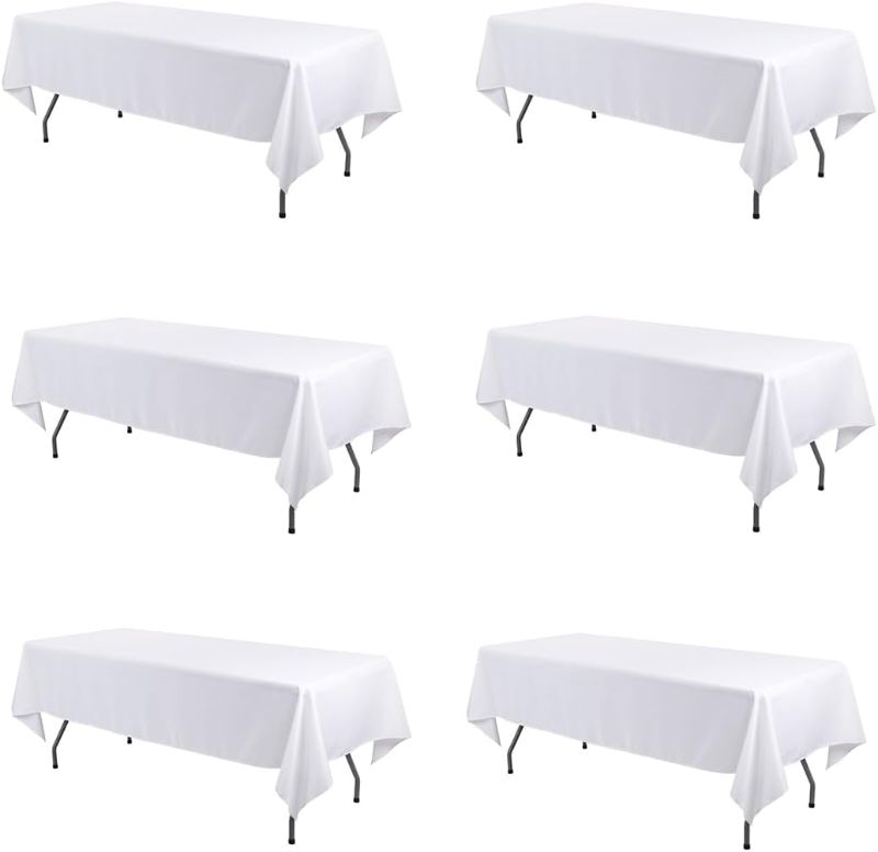 Photo 1 of ***STOCK PHOTO REFERENCE ONLY***60x102 inch chair cover white