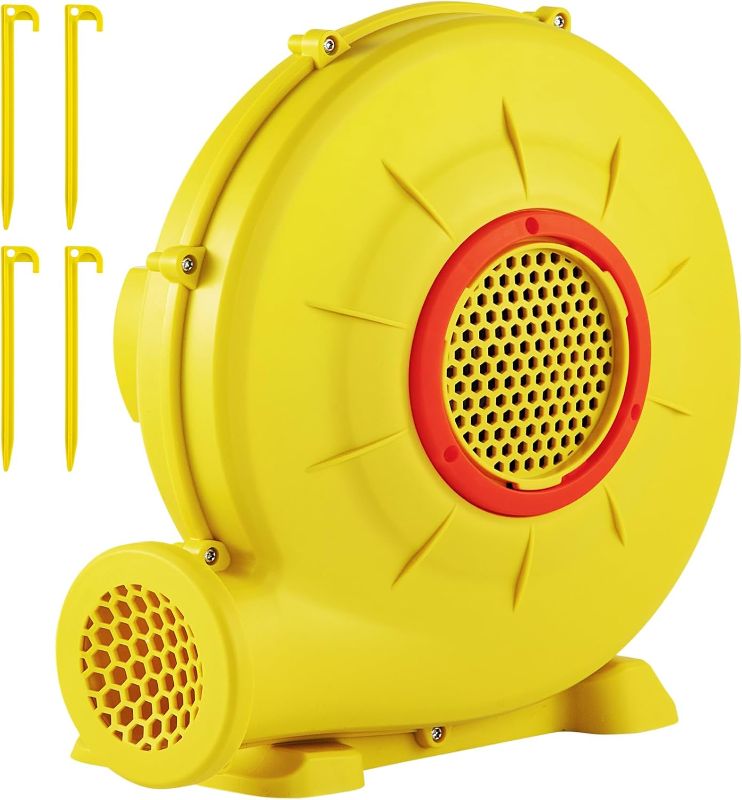 Photo 1 of   Inflatable Blower Used for Inflatable Bouncy Castle and Jump Slides, Yellow
