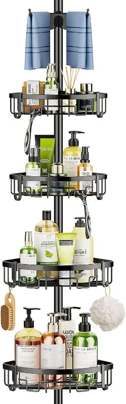 Photo 1 of  Corner Shower Caddy Tension Pole ***STOCK PHOTO REFERENCE ONLY***