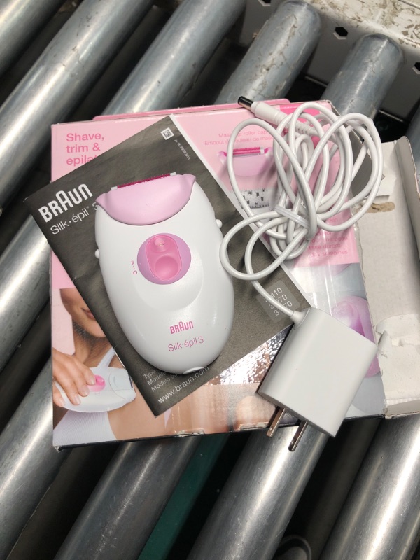 Photo 1 of (READ FULL POST) Braun Silk-epil 3-3270 Epilator, 1 Count