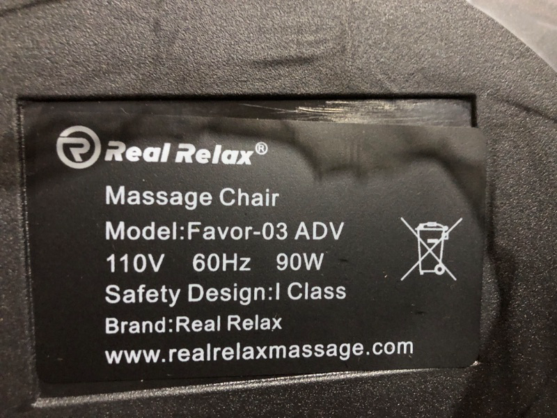 Photo 4 of **FOR PARTS ONLY**(NON REFUNDABLE)
Real Relax 2024 Massage Chair, Full Body Airbag, Dual core S Track, Zero Gravity with App Control and Heat Function, Fit Office and Home, Brown and Gold (truck or trailer pickup)