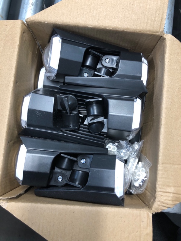 Photo 1 of (READ FULL POST) Peasur 6 Pack Solar Lights Outdoor, Solar Powered Spot Uplights Waterproof with 3 Modes 2-in-1 Auto On/Off Solar Spotlights Landscape Lighting Outside for Tree Plants Yard Garden Pathway
