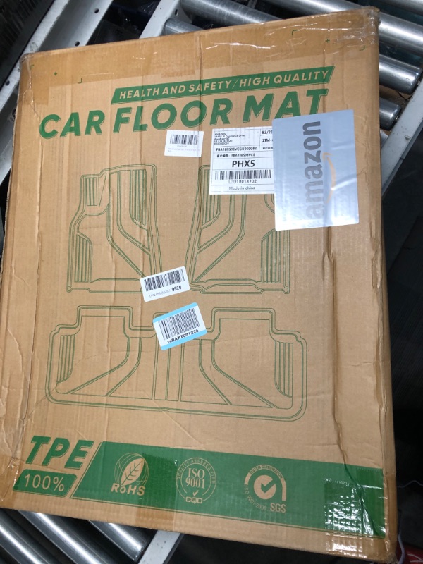 Photo 2 of ***MISSING PIECES SEE PHOTOS***

2024 New Version Tesla Model 3 Highland Floor Mats Custom Fit All Weather TPE Cargo Liner Cargo Trunk Accessories,Compatible 2021 2022 Tesla Model 3 (2024 Model 3 Full Floor Mat Kit Set of 6)