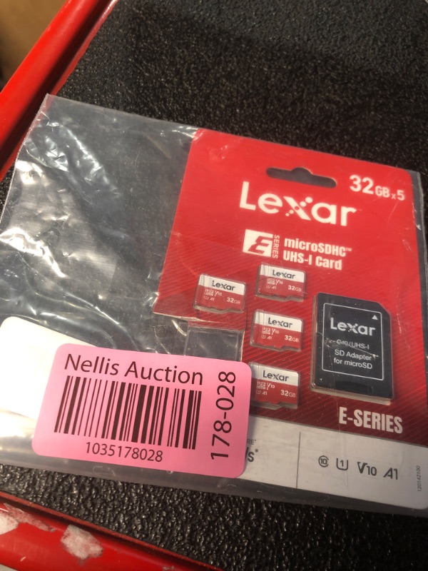 Photo 3 of **MISSING 1** Lexar E-Series 32GB Micro SD Card 5 Pack